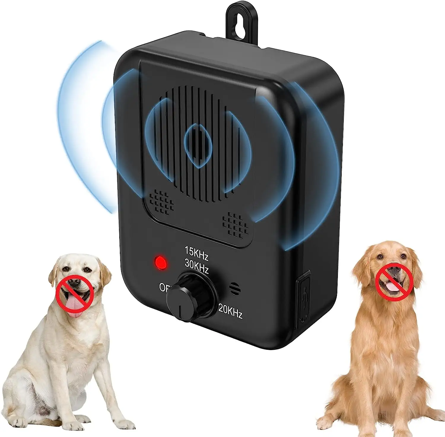 Dispositivo deterrente automatico per cani da interno nessun dispositivo di controllo della corteccia di cane impermeabile ad ultrasuoni che abbaia