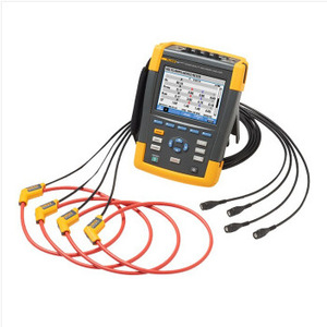 Analyseur de qualité d'alimentation et d'énergie Fluke 435 Série II, triphasé 600V 100A avec fonction de mesure pour les tests électriques - Product Image 3