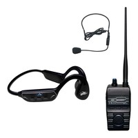 Swimtalker 1 H913B Conduction osseuse étanche natation casque LED batterie indicateur FM émetteur sans fil Sports aquatiques