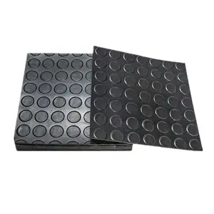 Anti Slip Ronde Dot Coin Stud Rubber Vloer Matten