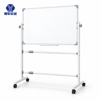 Tableau blanc magnétique double face personnalisé pour écriture, effaçable à sec, 48x36 pouces, pour bureau, salle de classe, maison, école