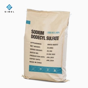 Suministro a granel de dodecil sulfato de sodio SDS K12, aguja en polvo, precio al por mayor, surfactante, lauril sulfato de sodio para detergente - Product Image 5