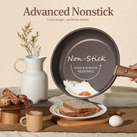 Ensemble de casseroles et poêles en aluminium antiadhésif, écologiques, durables et de qualité supérieure, avec poignées amovibles et ustensiles de cuisine, pour usage domestique