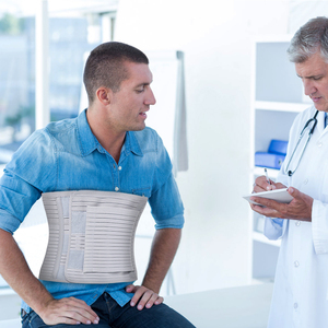 Soporte lumbar de neopreno ajustable para <span class=keywords><strong>espalda</strong></span>, cinturón de cintura para aliviar el <span class=keywords><strong>dolor</strong></span>, entrenador de cintura de alta compresión - Product Image 6