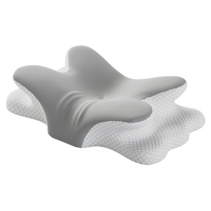 Oreiller cervical ergonomique en mousse à mémoire <span class=keywords><strong>de</strong></span> forme pour soulager les douleurs cervicales, oreiller orthopédique profilé pour dormeurs sur le côté et sur le dos - Product Image 2