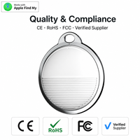 Traceur GPS anti-perte certifié MFI hautement recommandé, localisateur intelligent Itag compatible iOS pour la fonction Localiser mon appareil F03