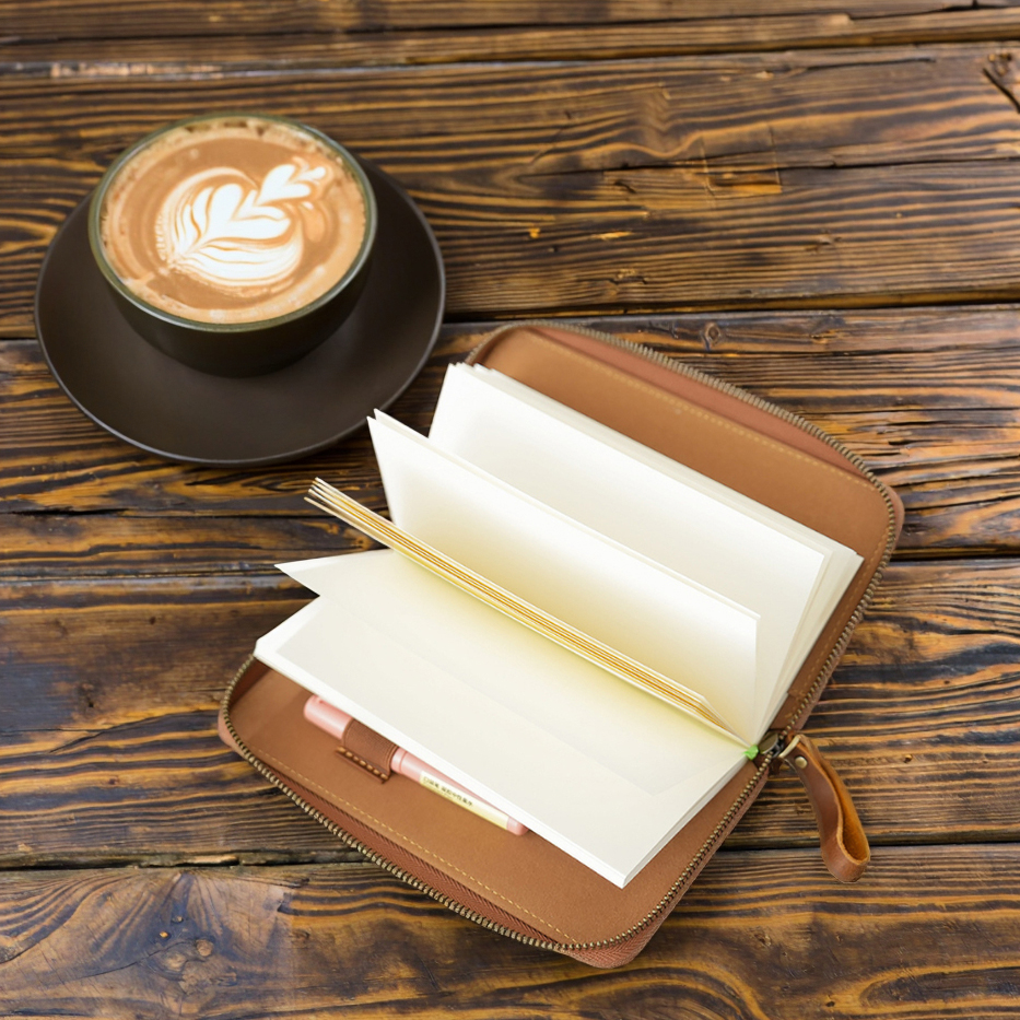 Couverture en cuir uniquement marron
