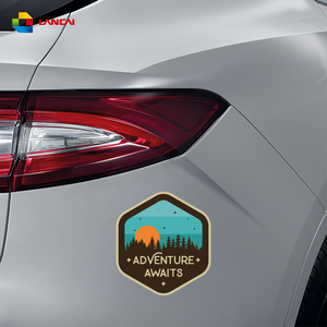 Aventure attend le coucher du soleil <span class=keywords><strong>Camping</strong></span> Voyage Decal Pvc Colorful <span class=keywords><strong>Car</strong></span> Sticker Design - Product Image 6