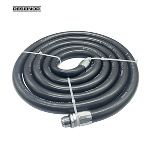 Tuyau de carburant avec raccord, tuyau de distribution de carburant GY-459A, équipement de service de carburant, résistant à l'huile, en fil d'acier et caoutchouc, 3/4 pouce, 1 pouce - Product Image 2