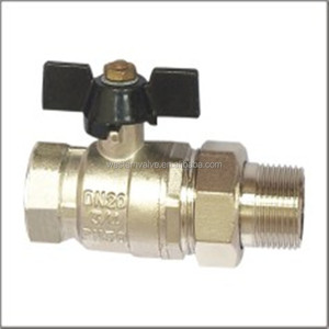 Material <span class=keywords><strong>de</strong></span> latón válvula <span class=keywords><strong>de</strong></span> bola con la forjado cuerpo <span class=keywords><strong>de</strong></span> aluminio <span class=keywords><strong>de</strong></span> níquel plateado mariposa manejar <span class=keywords><strong>España</strong></span> tipo <span class=keywords><strong>de</strong></span> modelo - Product Image 2