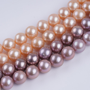 Zhuji Wholesale 10-11mm Edison Round Pearl Natural Freshwater White Pearl Loose Bead <b>String</b> for DIY Necklace <b>Bracelet</b> Jewelry - Product Image 5