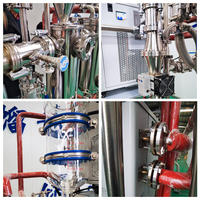 Équipement de distillerie commerciale à colorant Vodka Gin Distillateur d'alcool neutre Distillateur de colonne de reflux hybride Distillation alambique en cuivre