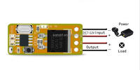 KONST Centrale électrique portable, mini-relais LED, interrupteur à distance sans fil, 4V 12V, micro-pression, code de roulement, accès à distance