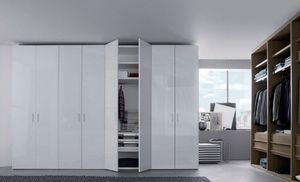 <span class=keywords><strong>Armario</strong></span> Modular Moderno de Acero Inoxidable <span class=keywords><strong>Blanco</strong></span> Personalizado para Dormitorio, Apartamento y Sala de Estar, Muebles para el Hogar Resistentes al Agua - Product Image 5