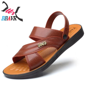 Nuevas Sandalias de Playa Casuales para Hombre, Antideslizantes, Impermeables, con Suela Resistente al Desgaste, Sandalias y Chanclas de Doble Uso para Hombre - Product Image 2