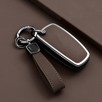 Nouvelle coque de protection pour clés de voiture en alliage de zinc pour Lincoln Corsair Nautilus Aviator Navigator, étui de protection pour clés