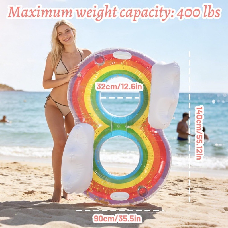 Rainbow Figure 8 Circle