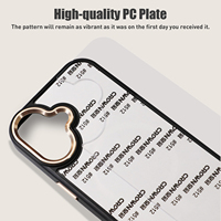 Plaque PC personnalisée avec logo imprimé UV Cadre métallique antichoc avec coque de téléphone vierge magnétique en velours pour iPhone 17 16 15 Pro Max