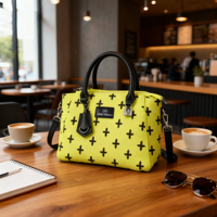 Tas Selempang Wanita Mini Desain Baru dengan Tali Lepas, Ritsleting, Rantai, Portabel, Kapasitas Besar
