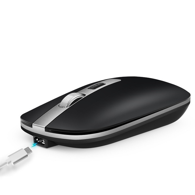 Ultra-thin Mini 3D Ergonomic USB Optical 2.4GHz Wireless Gaming Mouse 1600DPI Silent Office Mouse 10m Range