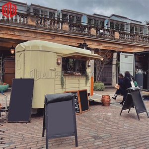 Новый дизайн, прицепы для лошадей, мобильные балки, фургон для мороженого, винтажная коробка для лошадей, тележки для еды, тележка, киоск - Product Image 3