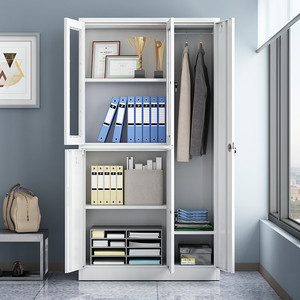 Hongming Steel Locker 5 Door <b>Lockable</b> Metal <b>Cabinet</b> Office <b>Storage</b> Organizer Minimalist Design Standing Type Rectangle Shape - Product Image 1