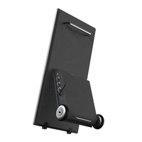 Afficheur LCD haute luminosité 43 pouces 1500 nits, lecteur publicitaire Android alimenté par batterie, kiosques avec roues mobiles