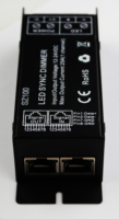 Controlador de Intensidad de Luz LED PWM de 25A y 300W con Panel Táctil Completo, Sincronización DC12V~24V, Interruptor de Atenuación para Tiras LED