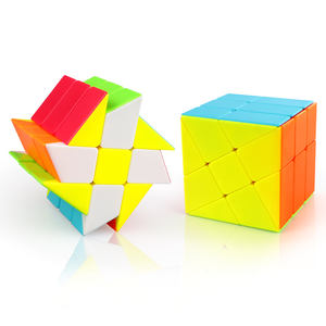 Ventes chaudes, <span class=keywords><strong>cube</strong></span> de puzzle magique à 3 axes, Fisher Windmill Stickereless, Speed Puzzle Cubes, jouets éducatifs - Product Image 6