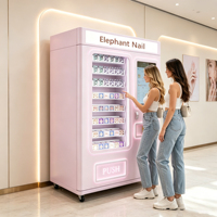 Máquina Expendedora de Arte de Uñas 3D Todo en Uno, Kiosco de Belleza Comercial de Autoservicio con Pantalla Táctil Integrada para Impresión de Uñas, Control Remoto por IA