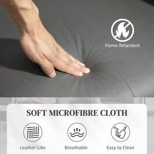 Sillón <span class=keywords><strong>Reclinable</strong></span> Eléctrico Ergonómico Moderno con <span class=keywords><strong>Control</strong></span> Remoto, Cojín Grueso Acolchado con Resortes, Piel Sintética, Ajuste Manual, Reposapiés - Product Image 5