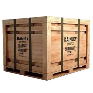 Caisse en bois sur mesure en contreplaqué de 15 mm d'épaisseur, fabrication de boîtes de transport pour l'exportation, personnalisation - Product Image 1