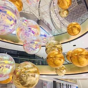 Custom Large PVC Inflatable Mirror Ball <b>Balloon</b> With UV Printing for Event Decoration <b>Customized</b> Inflatable Mirror Ball <b>Balloon</b> - Product Image 4