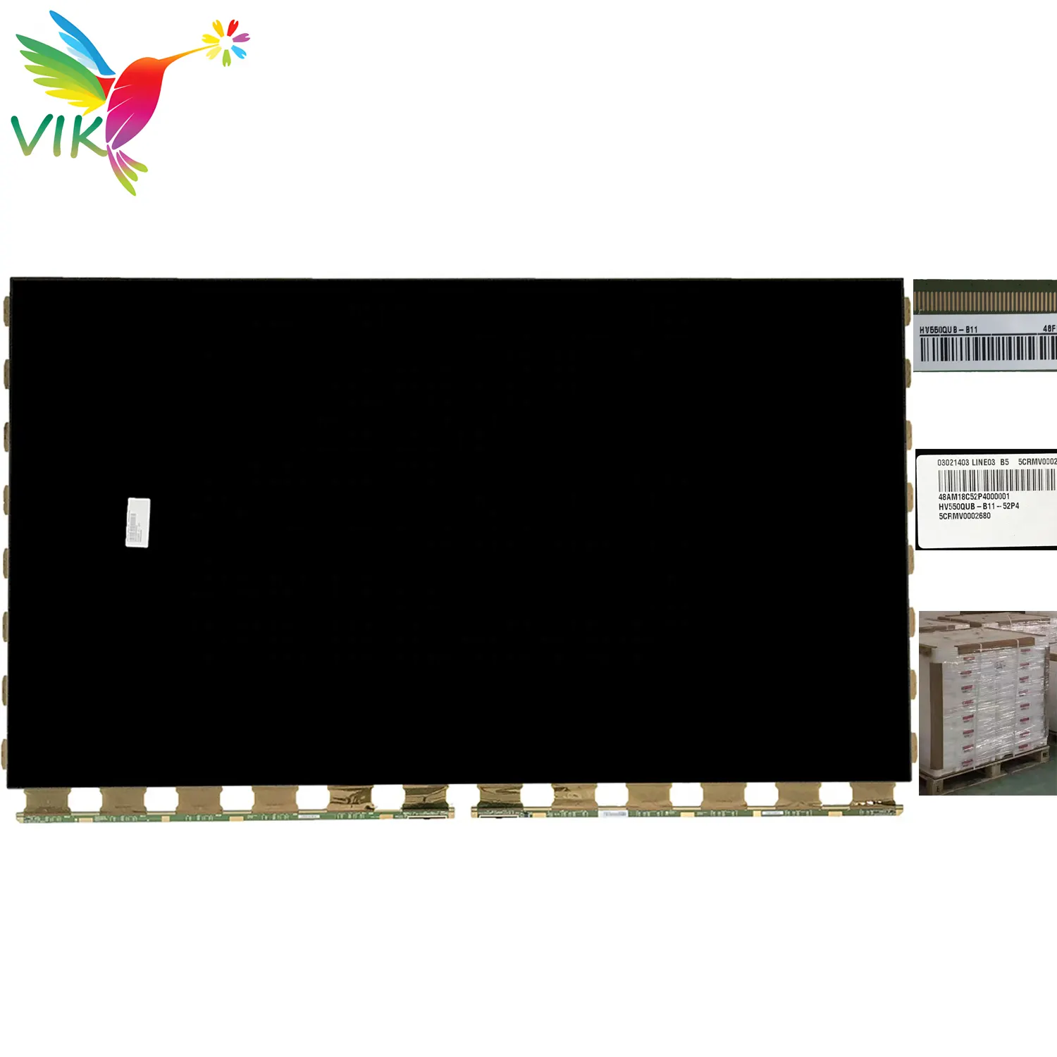 Marke Original 55 Zoll HD TV Teile Panel Hv550Qub-B11 für Ersatz-TV LCD-Panels