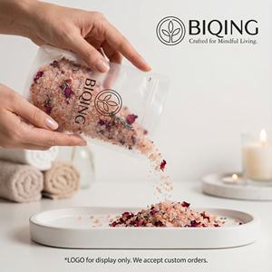 Exfoliante Corporal de Sal del Himalaya y del <span class=keywords><strong>Mar</strong></span> Muerto con Flores Secas, Sal de Baño, Productos de Spa, Exfoliante en Bomba de Baño, Marca Privada OEM Natural Gift - Product Image 3