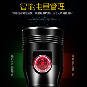 แลงมิงซีไฟฉาย LED 12W อลูมิเนียมอัลลอยด์แบบชาร์จไฟได้สำหรับใช้งานกลางแจ้งพร้อมฟังก์ชั่นหรี่ไฟ - Product Image 3