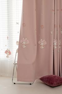 <span class=keywords><strong>Tende</strong></span> per bambini di lusso in stile moderno con ricami 3D con disegno ricamato a cartoni animati <span class=keywords><strong>tende</strong></span> in ciniglia con puro per le camere da letto dei bambini - Product Image 5