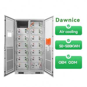 Dawnice Oem Refrigeración por aire 100kwh 215kwh 500kwh Sistema de batería Industrial y comercial Ess Contenedor de almacenamiento de energía solar - Product Image 1