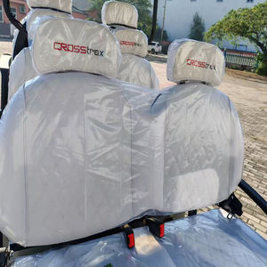 Nouveau design 4 + 2 6 places voiturette de golf électrique tout-terrain voiturette de golf pour club de golf hôtel école panneau solaire production d'énergie - Product Image 5