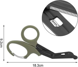 Ciseaux de traumatologie pour infirmières, outils de coiffure, ciseaux de survie pour paramédicaux, ciseaux de sauvetage médical, ciseaux de premiers secours d'urgence pour gaze et bandage - Product Image 2