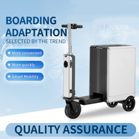 Valise électrique Bluetooth FENGJIU avec scooter intégré, recharge USB, style sportif, pour embarquement en avion