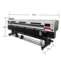 Impresora de Inyección de Tinta Ecológica de Gran Formato y Alta Resolución, Equipada con Cabezal de Impresión XP600 para Vinilo y Pancartas