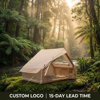 Tente de glamping gonflable moderne 2026 avec toit ultra-transparent pour observation des étoiles, grande hauteur de plafond, maison pneumatique pour complexe écologique
