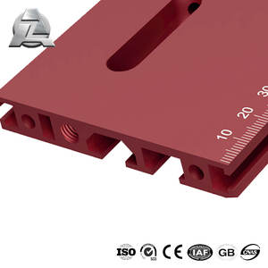 Sistema de Enmarcado de <span class=keywords><strong>Aluminio</strong></span> para Carpintería, Guía de Fresado Ajustable de Precisión, Plantilla de Fresado, Kit de Plantillas para Trabajar la Madera - Product Image 6