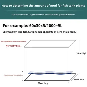Jeneca Best Verkochte Groothandel Aquarium Bodem Substraat Planten Grond Meststof Modder Aquarium Plant Plant - Product Image 5