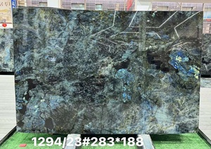 Dalles de granit, pierre naturelle, plan de travail de cuisine en granit, dalles de granit bleu Labradorite Lemurian - Product Image 3