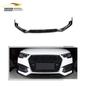 Labbro Anteriore in Fibra di Carbonio JC per <span class=keywords><strong>Audi</strong></span> <span class=keywords><strong>A4</strong></span> B9 SLINE S4 Berlina 4 Porte <span class=keywords><strong>2018</strong></span> (Compatibile con: S4) - Product Image 1