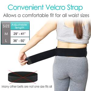 PD kateter Transfer seti tutucu nefes Peritoneal diyaliz kemer ile örgü kese boru mide kadın erkek yetişkinler siyah - Product Image 4