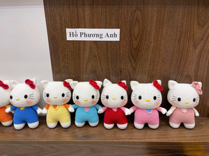 Amigurumi Juguete de Peluche Hecho a Mano Tela de Algodón Daisy Knit Crochet Doll OEM Barato Al Por Mayor Bebé Niño Pequeño Animales de Peluche - Product Image 2