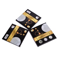 Feuilles de papier d'aluminium perforées pour chicha, épaisseur 0,03 mm, rondes de 14 cm, 50 pièces, avec trous pré-perforés, feuilles d'aluminium givrées pour chicha, paquet de 50 pièces